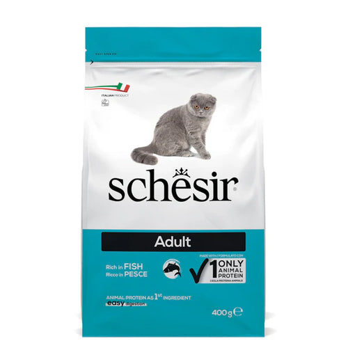 SCHESIR - суха храна за котки с риба - 1.5 кг.