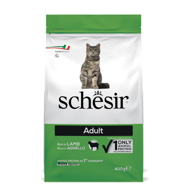 SCHESIR - суха храна за котки с агнешко - 1.5 кг.