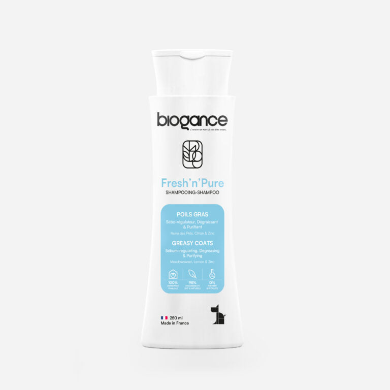 Biogance Fresh'n Pure - двойно хидратиращ шампоан - 250 мл.