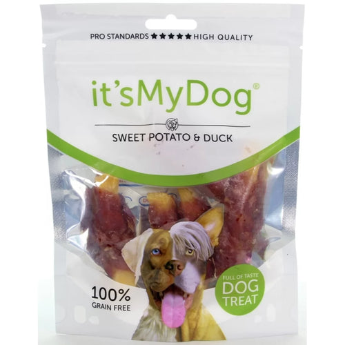 It`s My Dog - лакомство за кучета патица и сладък картоф - 85 гр.