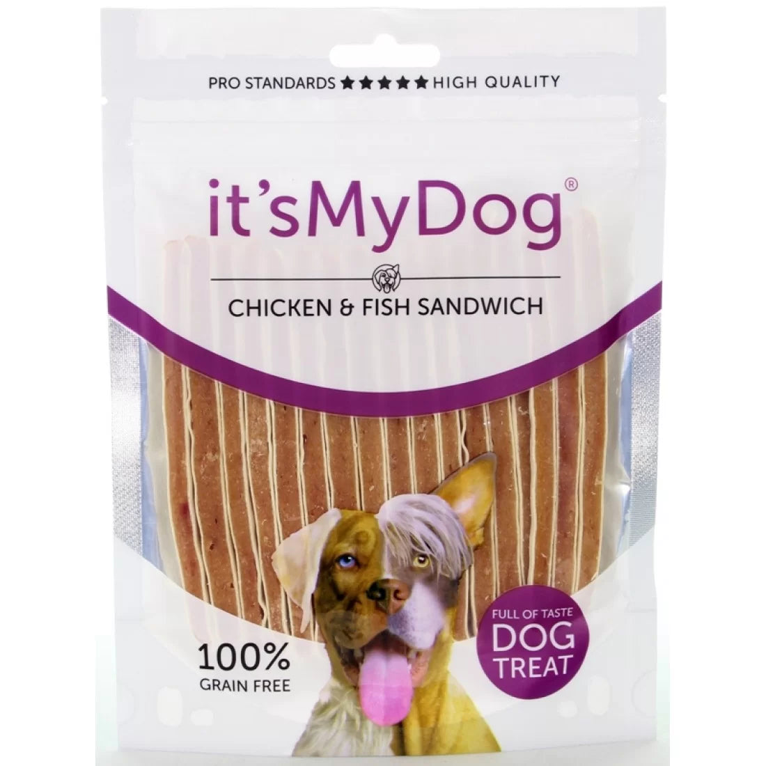 It`s My Dog - лакомство за кучета ленти пиле и риба - 85 гр.