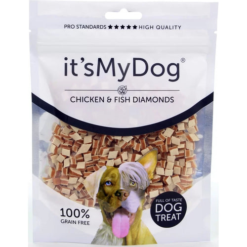 It`s My Dog - лакомство за кучета пиле и риба диамант  - 85 гр.