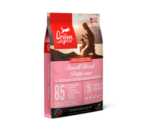 Orijen Small Breed – суха храна за кучета от дребни породи – 4,5 кг.