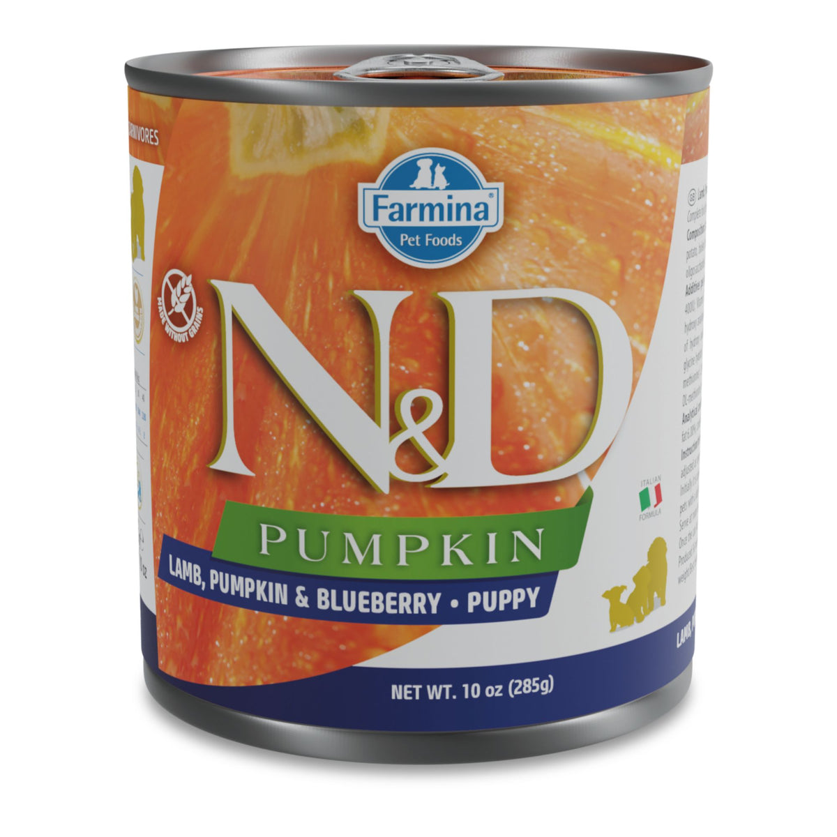 N&D Pumpkin Puppy мокра храна с агнешко, тиква и боровинки за подрастващи кученца