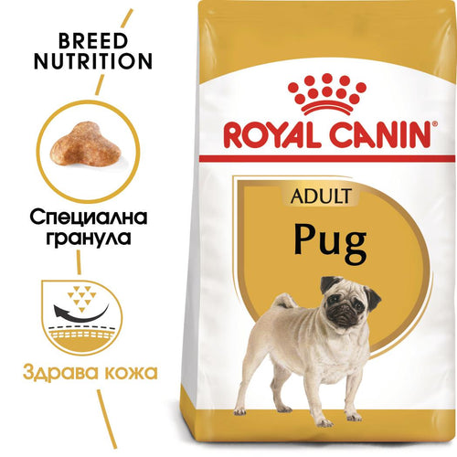 Royal Canin - суха храна за кучета от порода мопс - 1.5 кг.