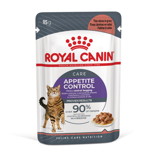 Royal Canin - пауч за котки за намаляване на чувството за глад - 12 броя x 85 гр.