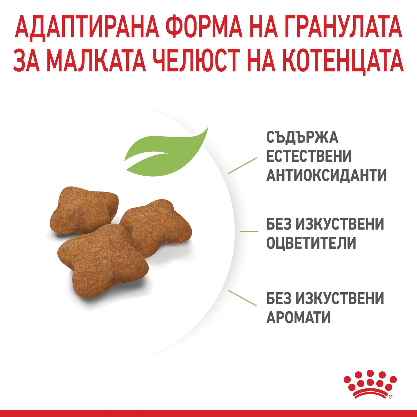 Royal Canin kitten Sterilised - суха храна за подрастващи котки след кастрация - 400 гр.
