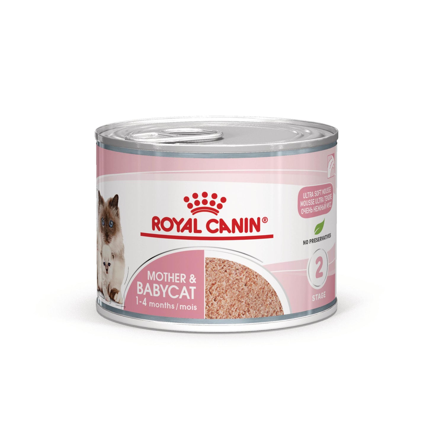 Royal Canin Mother & babycat - консервирана храна за котки - 6 броя x 195 гр.