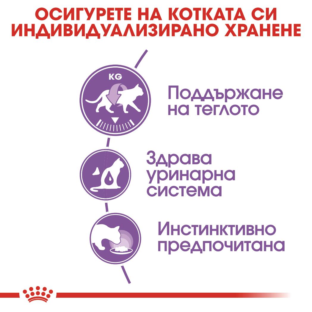 Royal Canin sterilised  gravy - паучове за кастрирани котки - 12 броя x 85 гр.