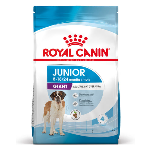 Royal Canin giant junior - суха храна за подрастващи кучета - 15 кг.