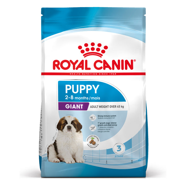 Royal Canin giant puppy - суха храна за подрастващи кучета - 15 кг.