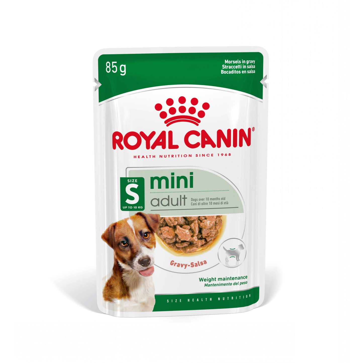 Royal Canin Mini Adult - паучове за кучета - 12 броя x 85 гр.