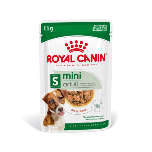 Royal Canin Mini Adult - паучове за кучета - 12 броя x 85 гр.