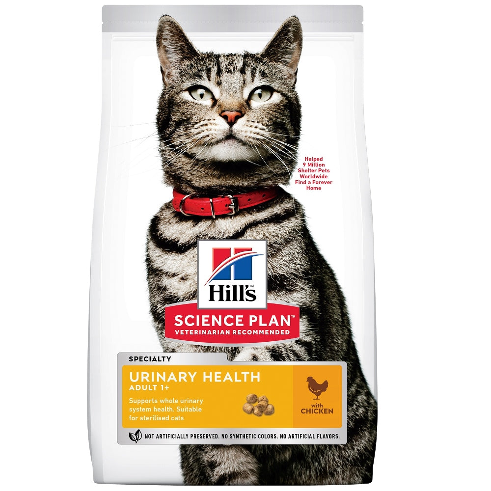 Hill’s - суха храна за котки за профилактика на уринарния тракт с пилешко