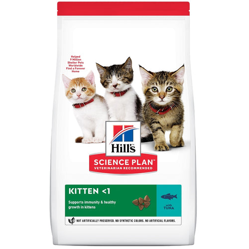 Hill’s - суха храна за подрастващи котки с риба тон