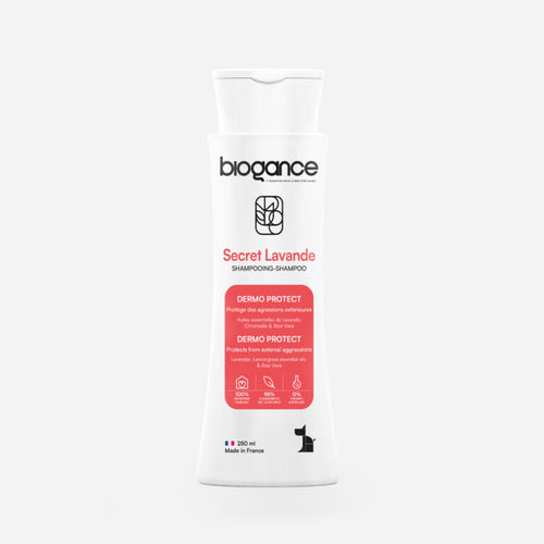 Biogance Secret Lavande - успокояващ шампоан за кучета - 250 мл.