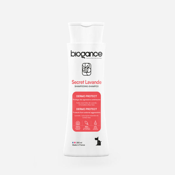 Biogance Secret Lavande - успокояващ шампоан за кучета - 250 мл.