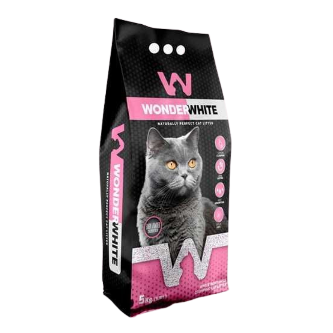 Wonder White Baby Powder - Пясък за котешка тоалетна