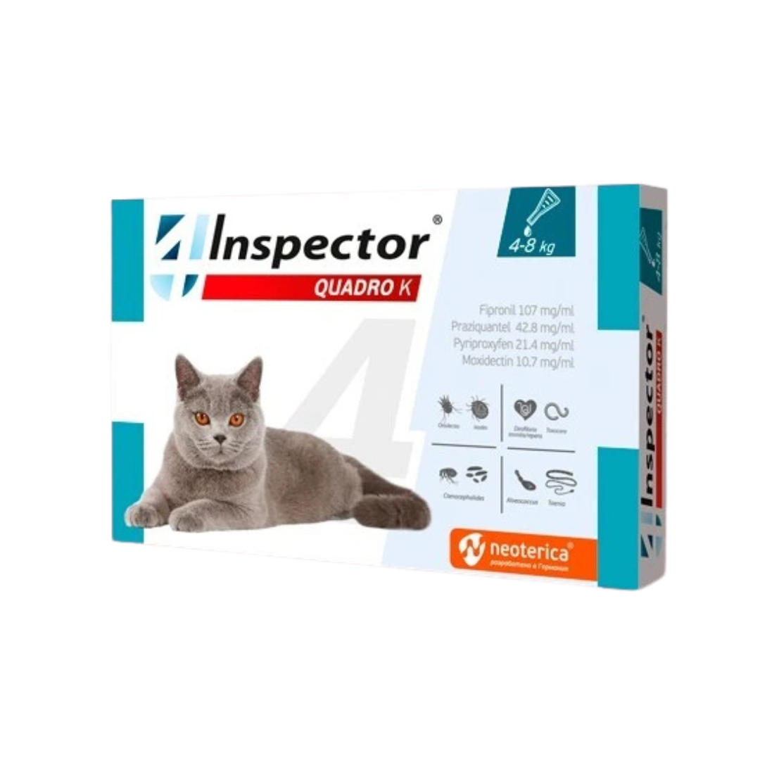 Inspector пипета за котки от 4 до 8 кг