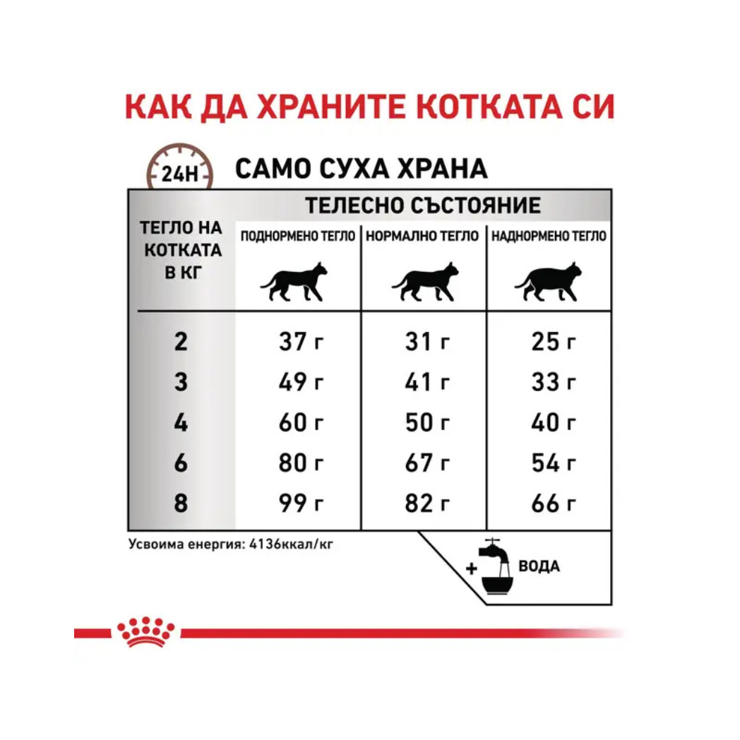 Royal Canin Gastrointestinal Hepatic - Суха храна за котки за чернодробна недостатъчност - 2 кг.