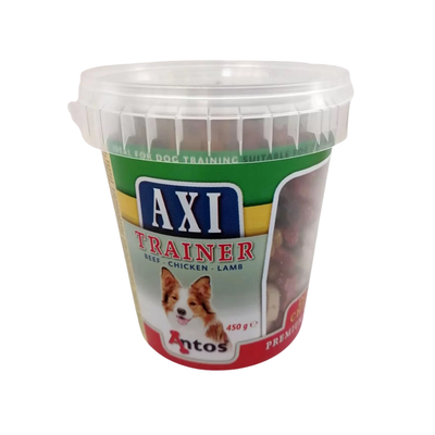 Antos Axi Trainer - меки лакомства за награда и тренировки за кучета - 450 гр.