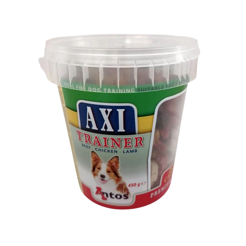 Antos Axi Trainer - меки лакомства за награда и тренировки за кучета - 450 гр.