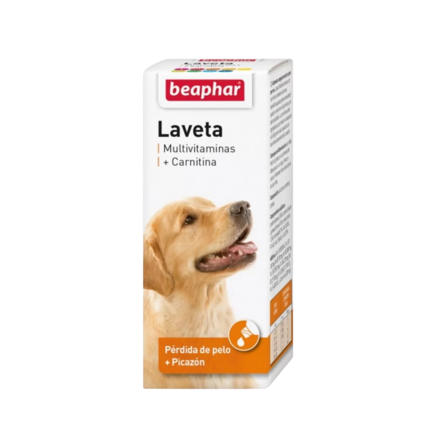 Beaphar Laveta - витаминни капки за кучета + карнитин - 50 мл.