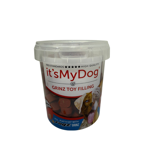 Rogz Grinz Toy Filling - лакомства за кучета с говеждо - 500 гр.