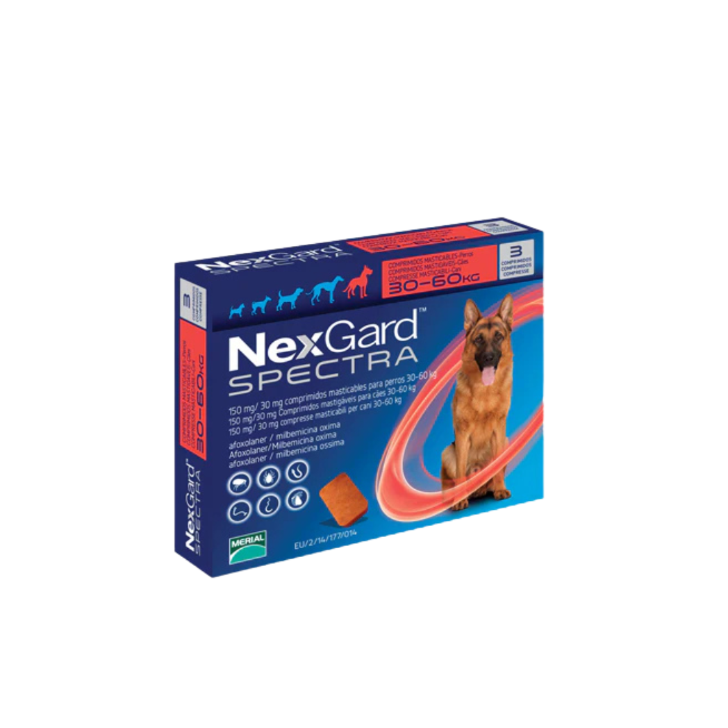 NexGard Spectra за кучета от 30 до 60 кг