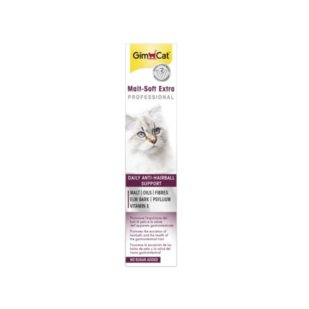 Gimcat Malt-Soft Extra Professional Paste Anti-Hairball - Малцова паста за котки