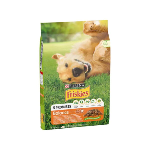 Purina Friskies Balance - суха храна за кучета с пиле - 10 кг.