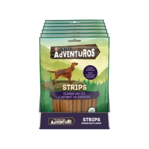 Purina Adventuros - лакомства за кучета с еленско - 90 гр.