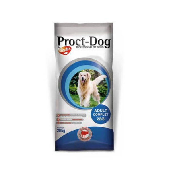 Proct-Dog Adult complet - суха храна за кучета с говеждо и зеленчуци - 20 кг.