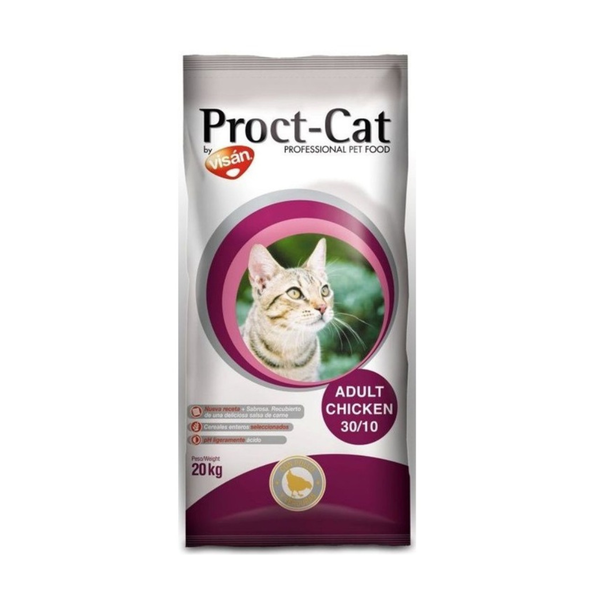 Proct-Cat Adult - суха храна за котки с пилешко - 20кг.