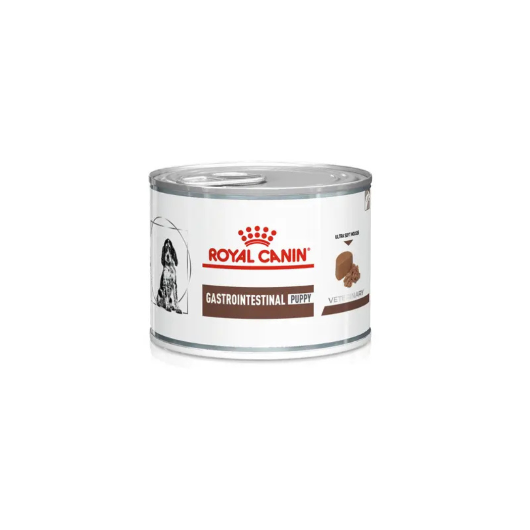Royal Canin Gastrointestinal Puppy - Консервирана храна за подрастващи кучета при храносмилателни разтройства - 6 броя х 195 гр.