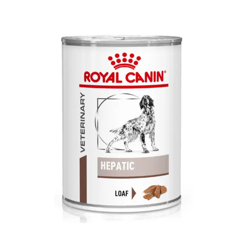 Royal Canin Hepatic - Консервирана храна за кучета при чернодробна недостатъчност - 6 броя х 420 гр.