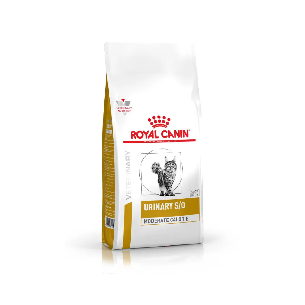 Royal Canin Urinary S/O Moderate Calorie - Суха храна за котки с грижа за уринарният тракт и контрол над теглото