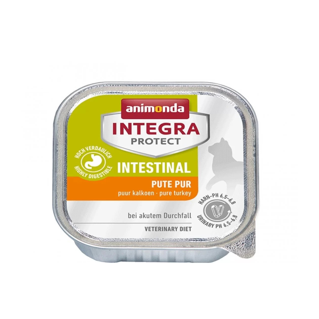 Integra Protect Intestinal - Пастет за котки с диария и повръщане с пуйка - 6 броя х 100 гр.