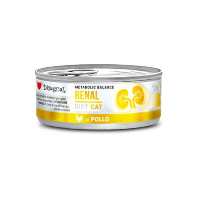 Disugual Metabolic Balance Renal - Консервирана храна за котки с пиле - 6 броя х 85 гр.