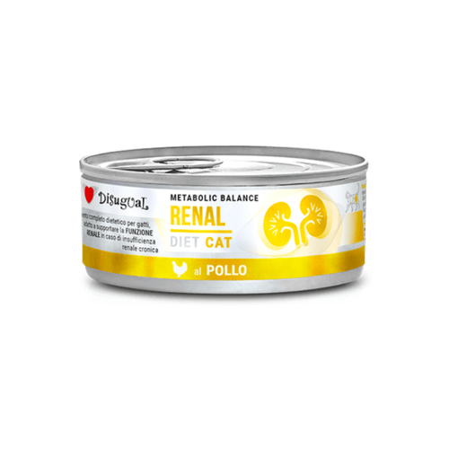 Disugual Metabolic Balance Renal - Консервирана храна за котки с пиле - 6 броя х 85 гр.