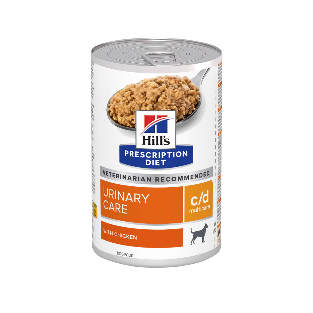 Hill's Prescription Diet Urinary Care c/d  - Консервирана храна за кучета с грижа за уринарният тракт - 6 броя х 370 гр.