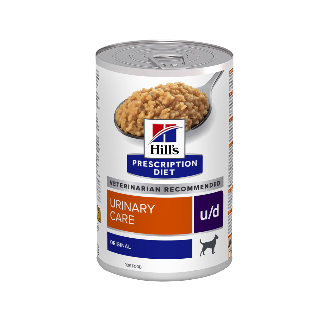 Hill's Prescription Diet u/d Urinary - Консервирана храна за кучета с грижа за уринарният тракт - 6 броя х 370 гр.
