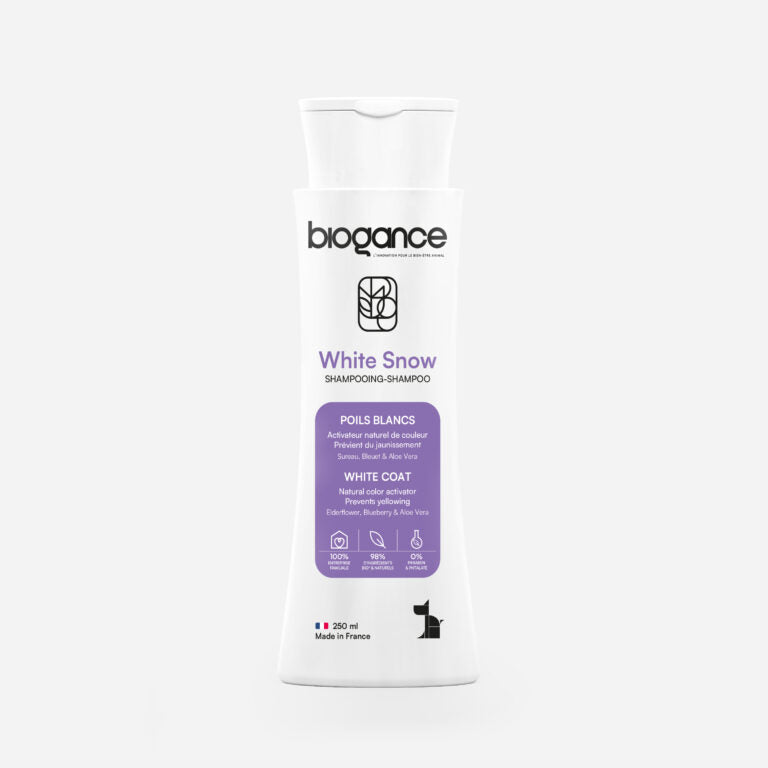 Biogance White Snow - шампоан за бели кучета - 250 мл.