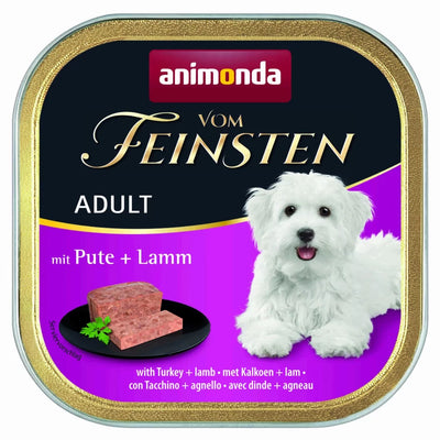 Vom Feinsten Adult - пастет за кучета с пуйка и агне - 6 броя х 150 гр.