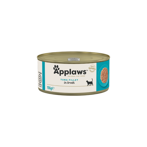 Applaws - консервирана храна за котки с риба тон в бульон - 6 броя х 70 гр. или 6 броя х 156 гр.