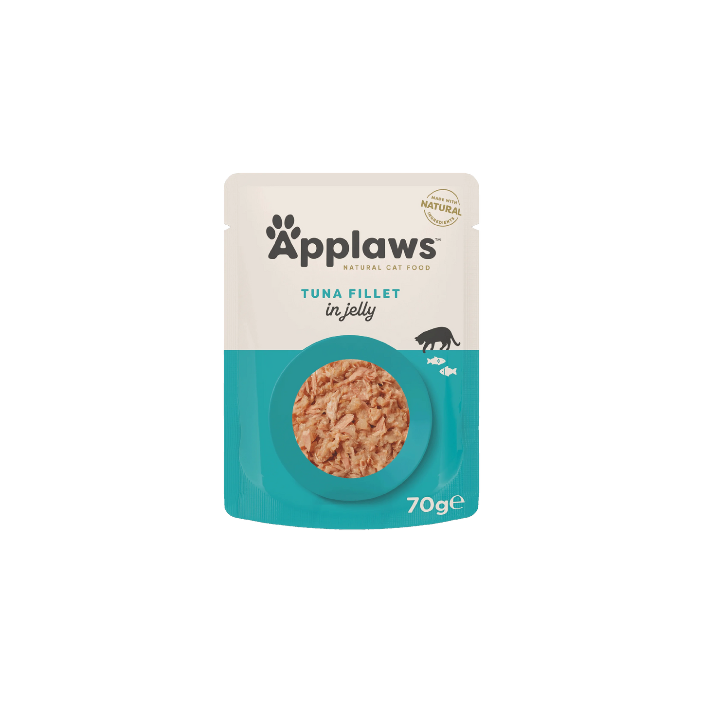Applaws - пауч за котки с риба тон в желе - 6 броя х 70 гр.