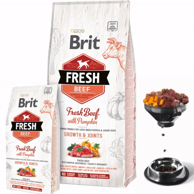 Brit Fresh Beef Puppy Large