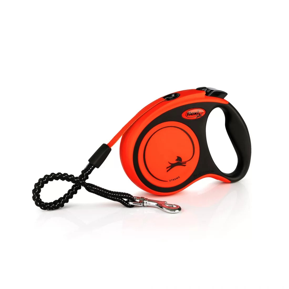 flexi Xtreme S - 5 м. лента за кучета до 20 кг. в оранжев цвят