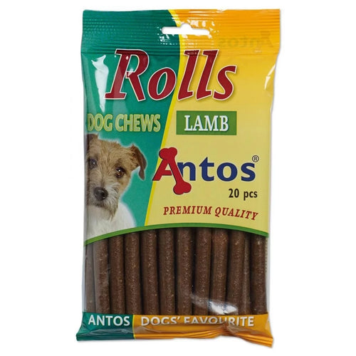 Antos Rolls - меки солети за кучета с агне - 200 гр.