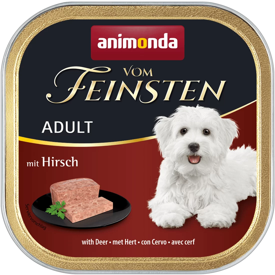 Vom Feinsten Forest - пастет за кучета с еленово месо - 6 броя х 150 гр.